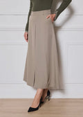 Falda midi