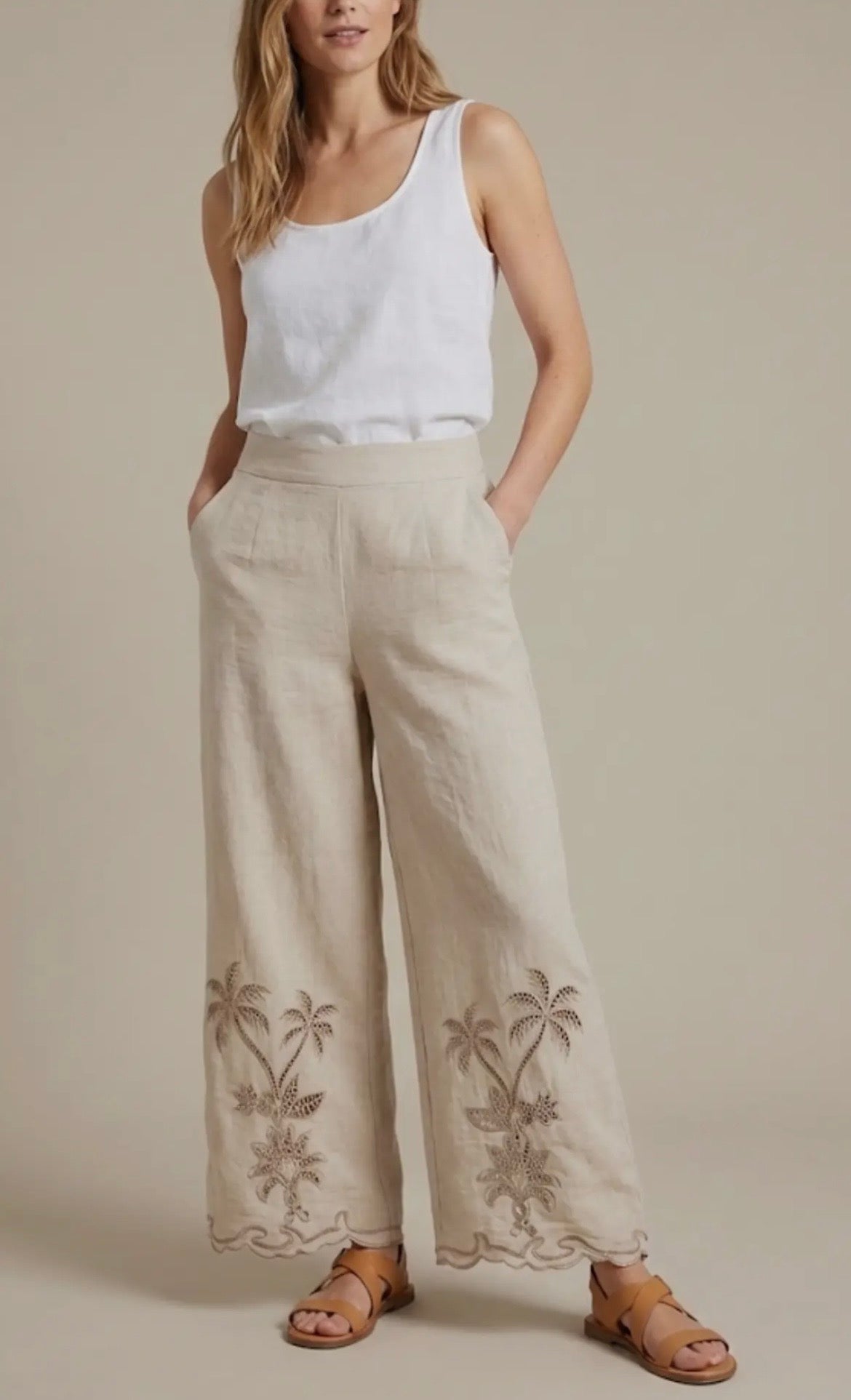 Pantalón lino