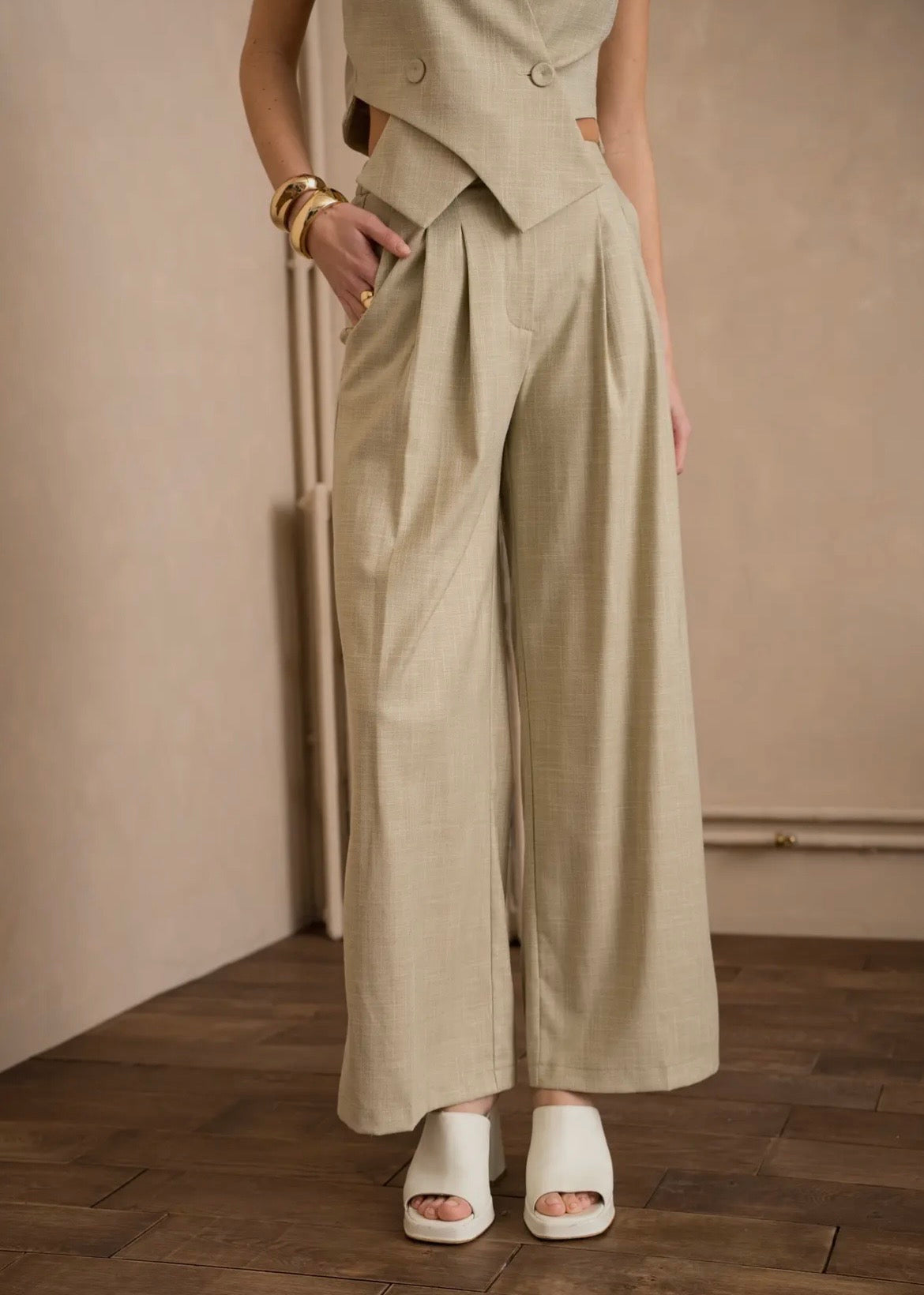 Pantalón recto
