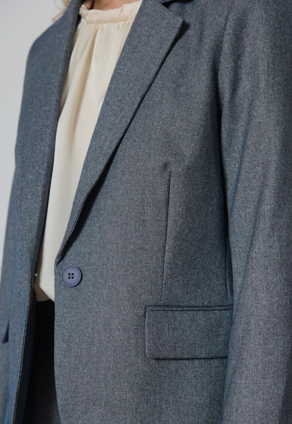 Chaqueta recta