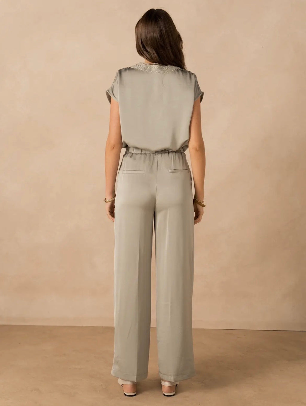 Pantalón satinado