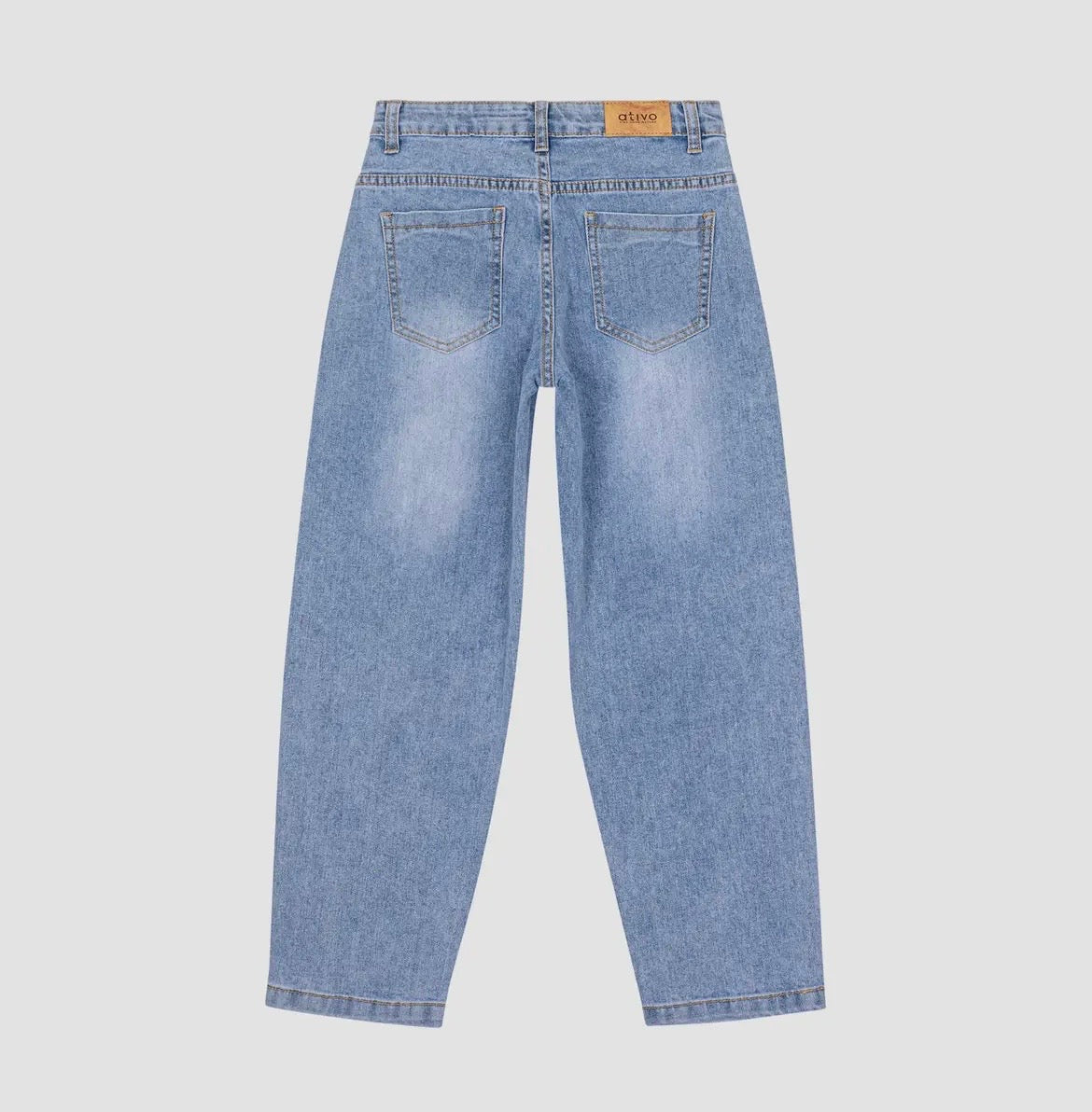 Denim momfit