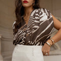 Blusa estampada