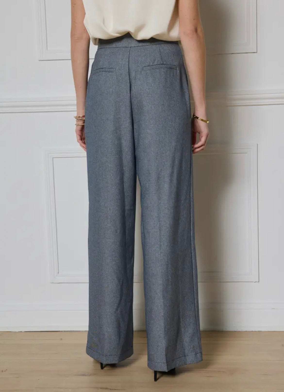 Pantalón recto traje