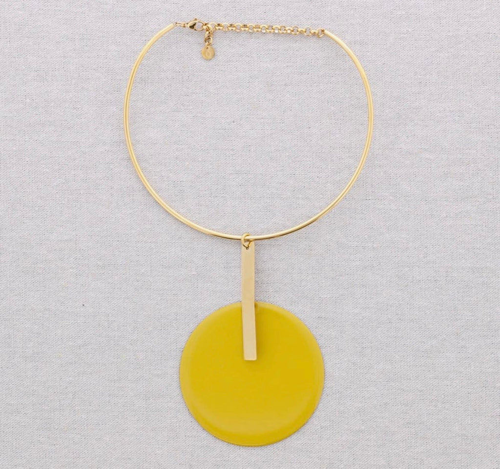 Choker medalla esmalte