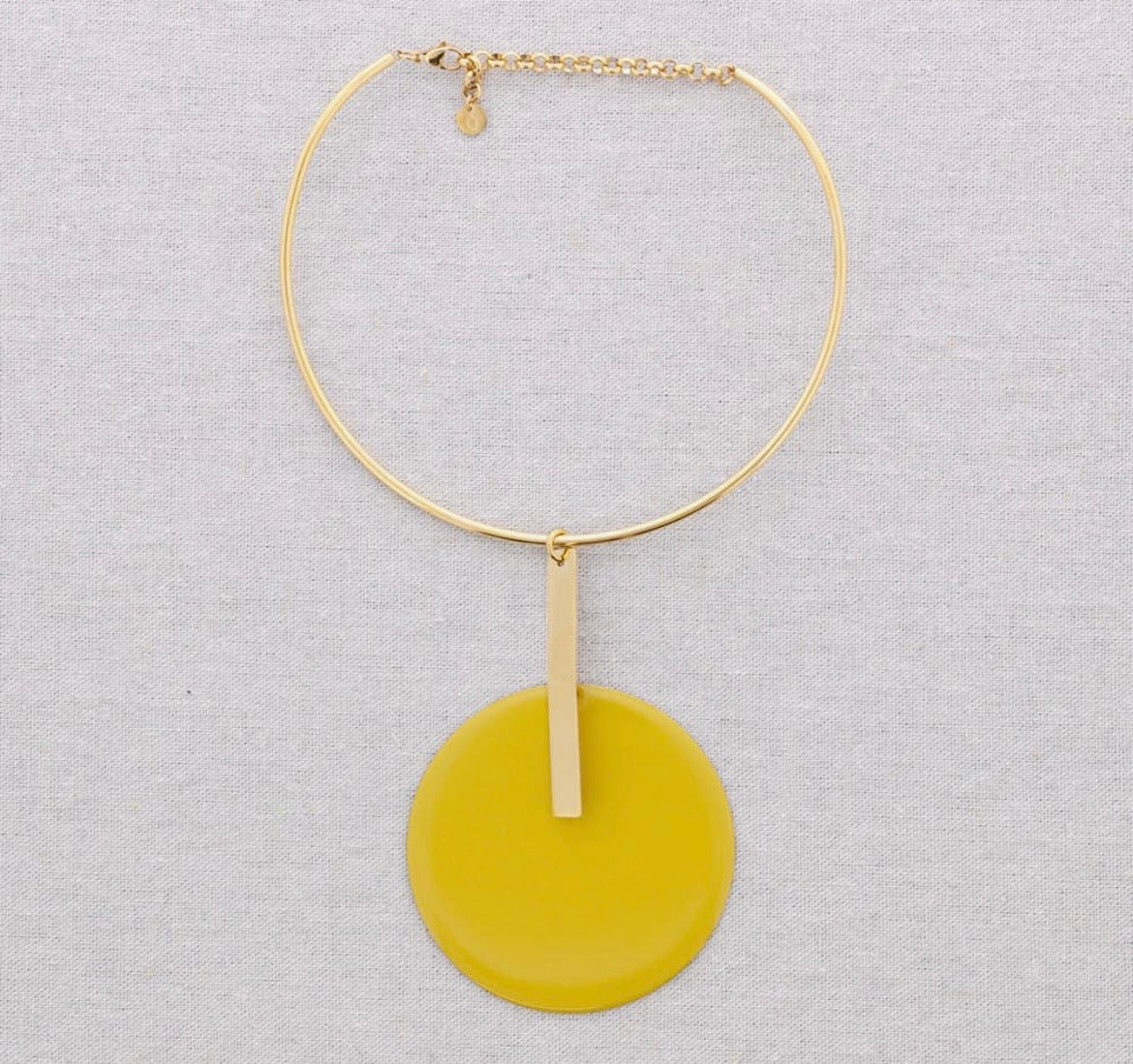 Choker medalla esmalte
