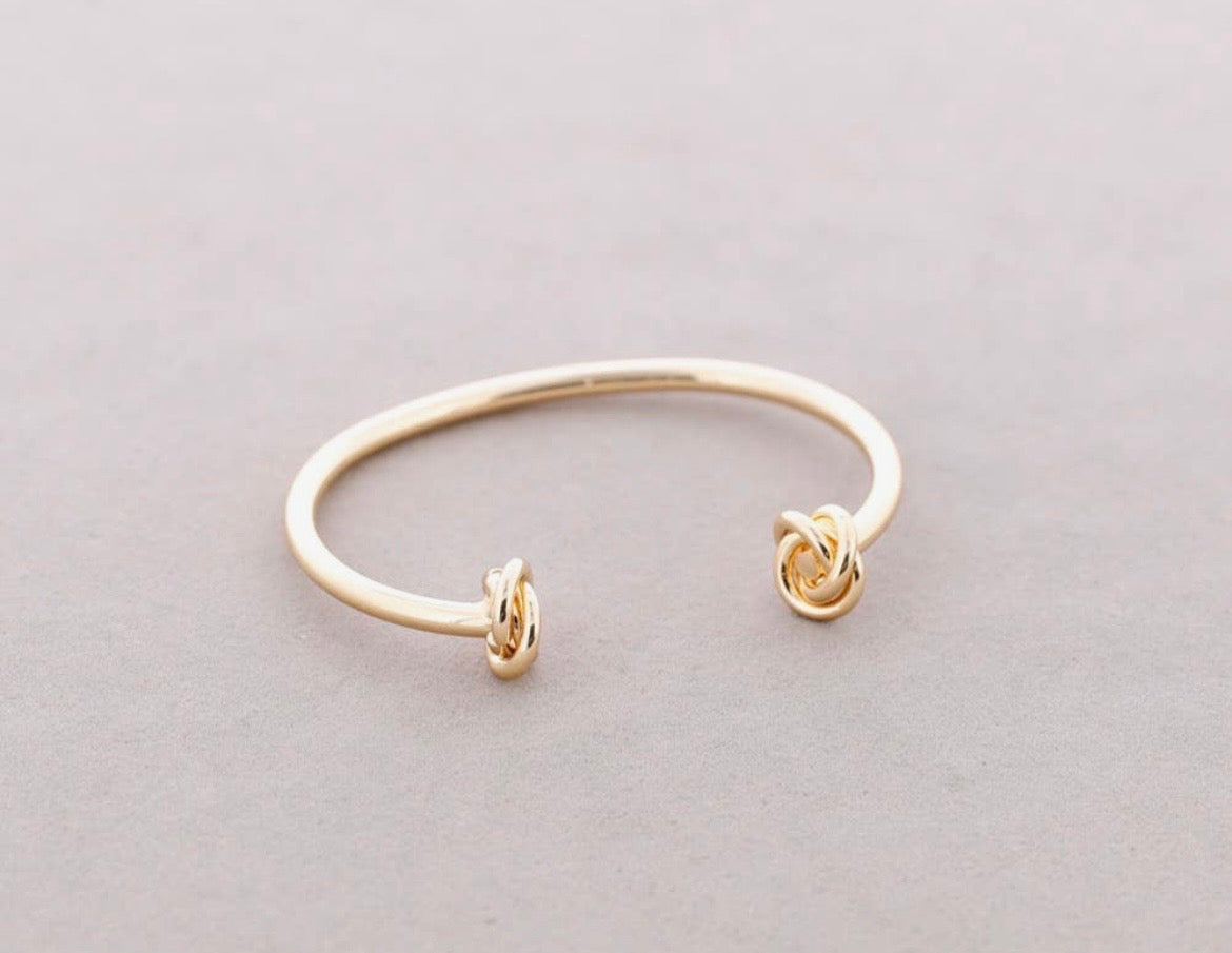 Pulsera nudos metal