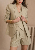 Blazer corte recto
