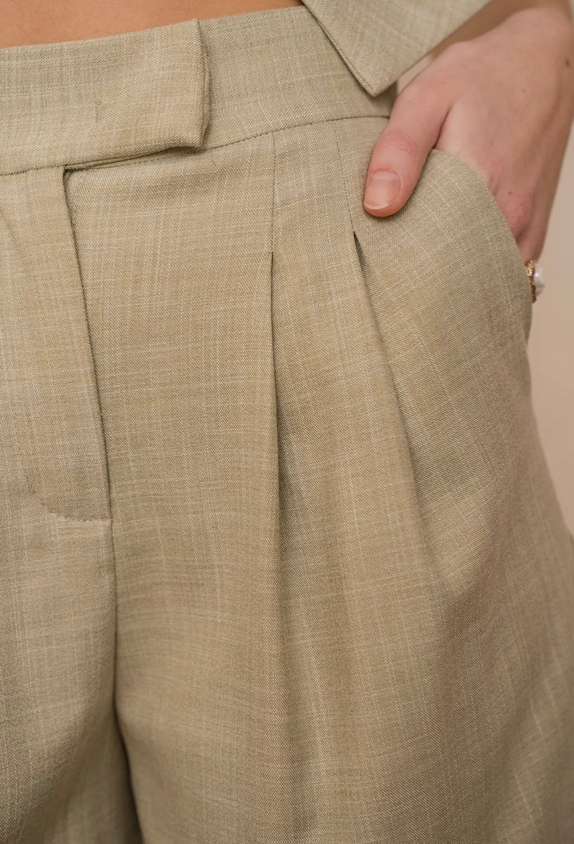 Shorts de talle alto