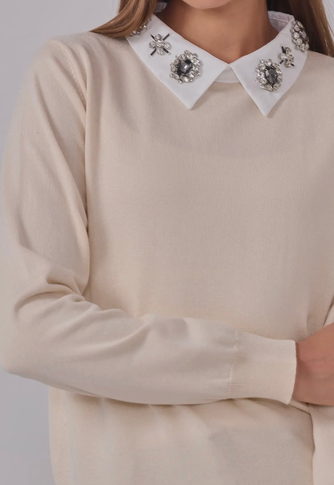 Jersey cuello joya