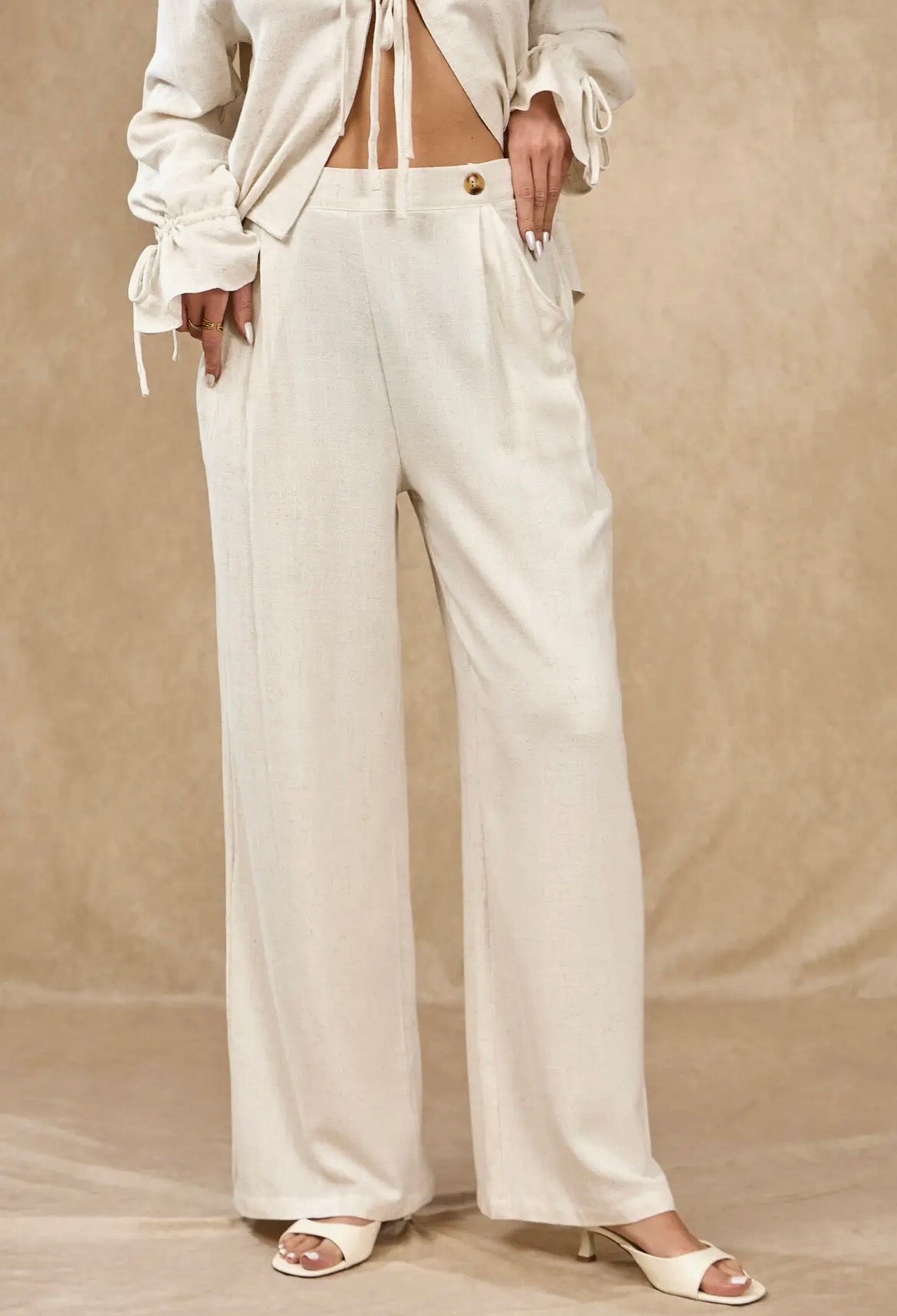 Pantalón lino