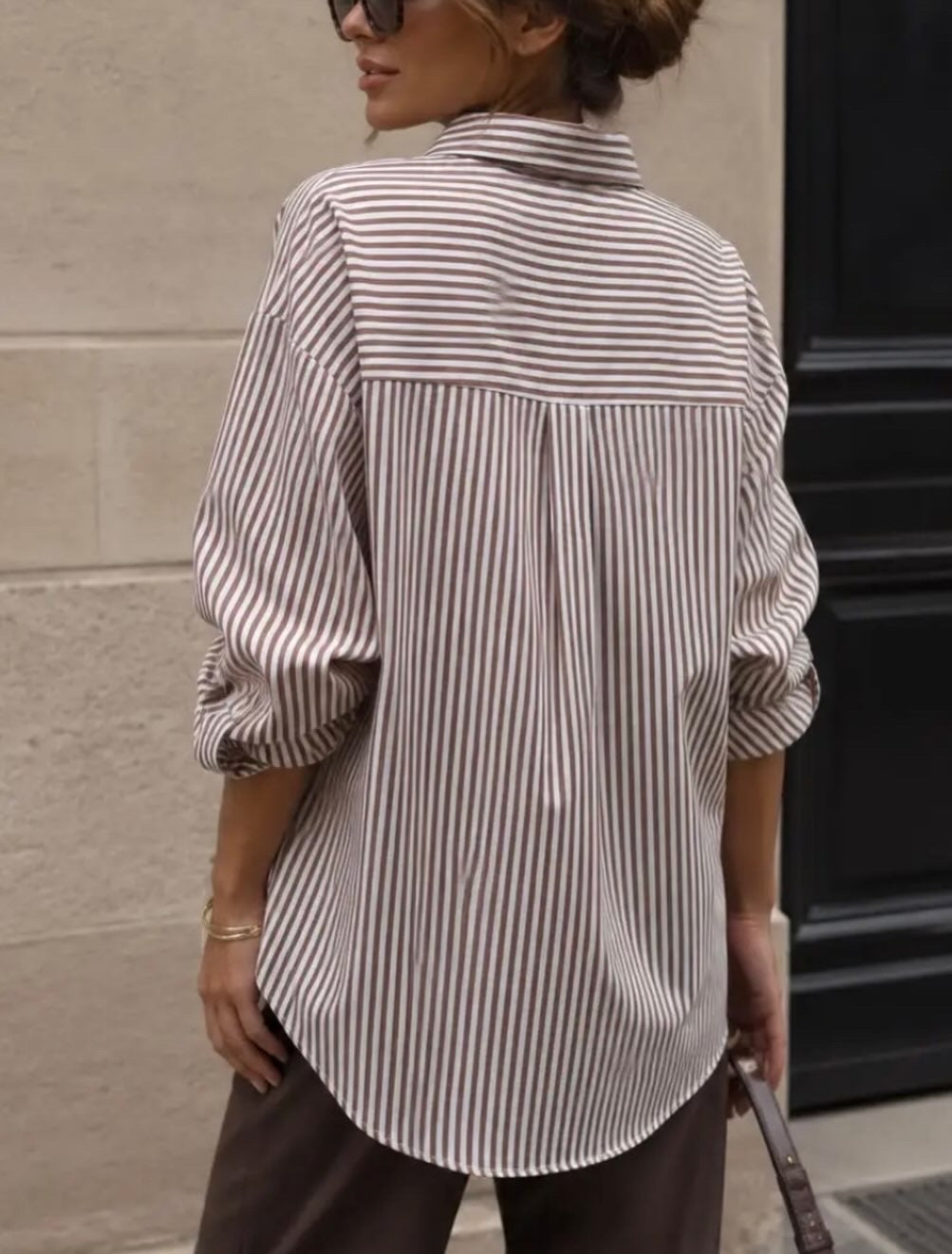 Camisa oversize rayas