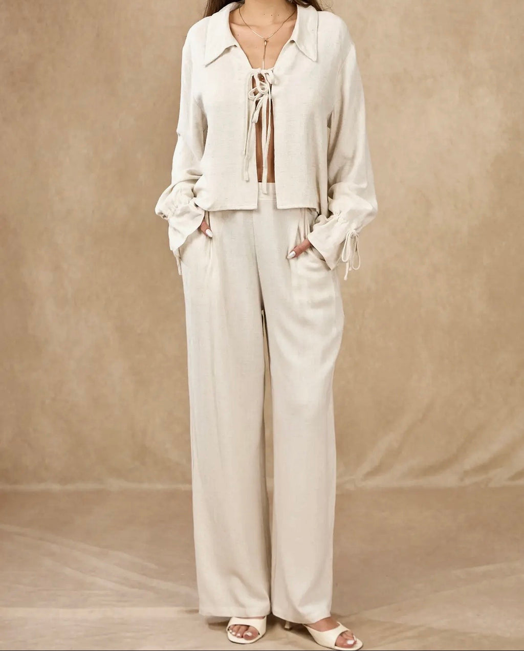 Pantalón lino