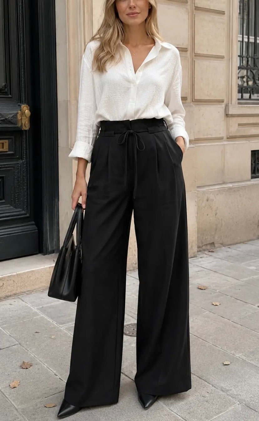 Pantalón fluido cordón