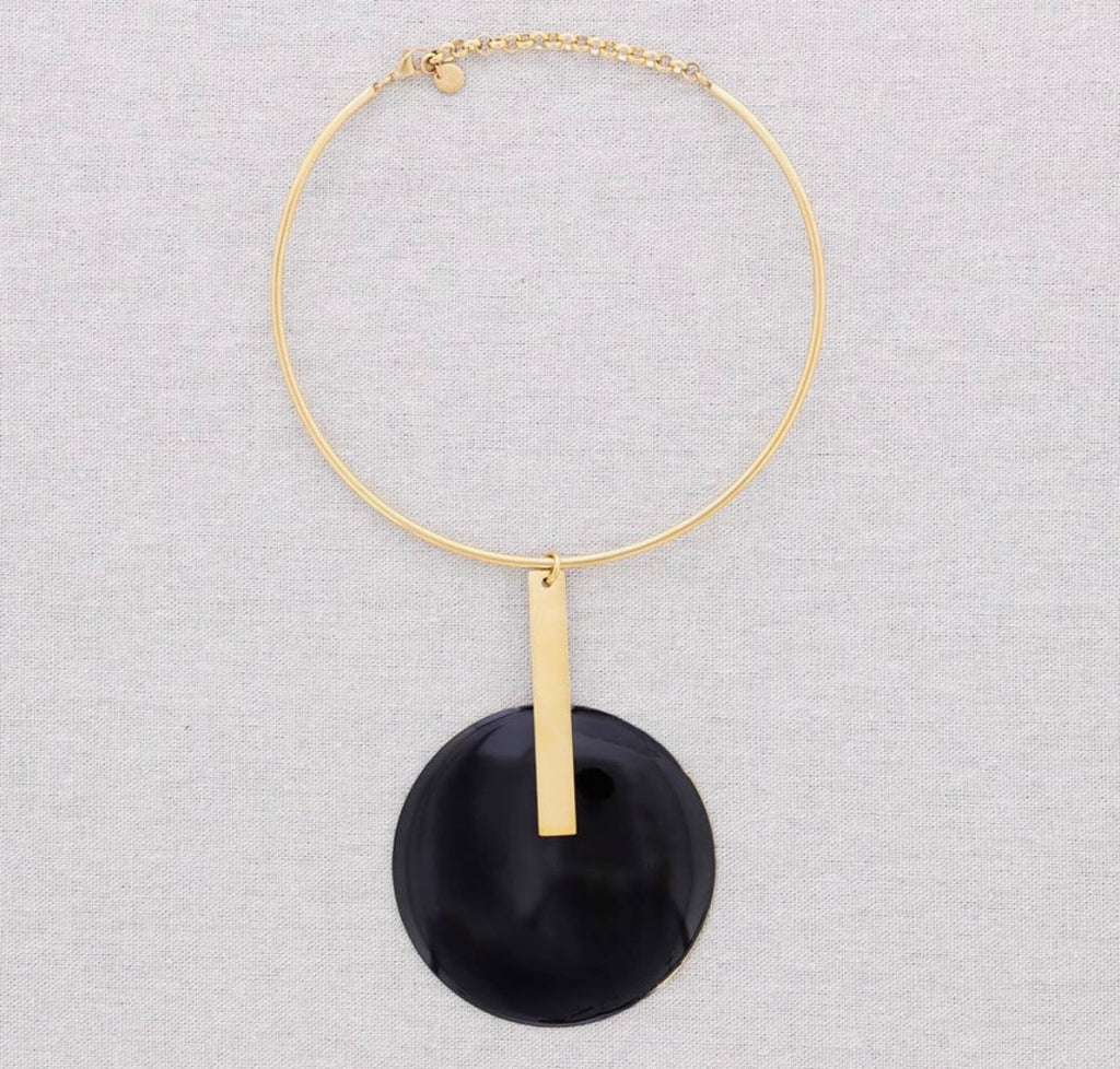 Choker medalla esmalte
