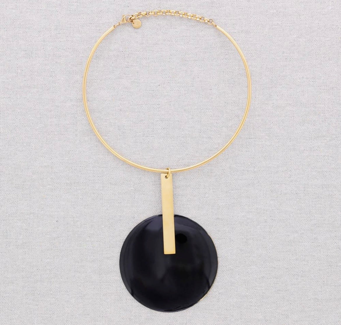 Choker medalla esmalte