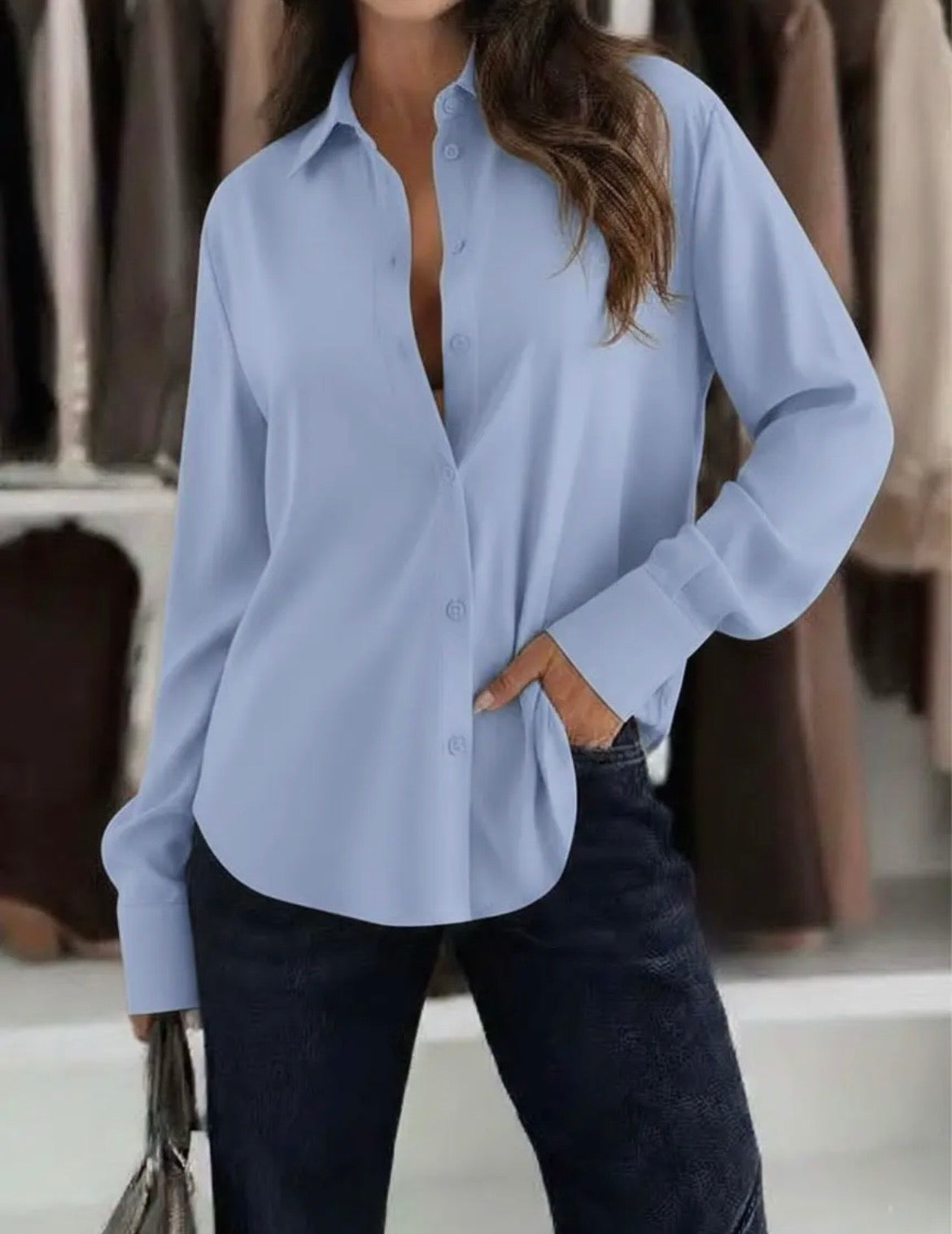 Camisa lisa
