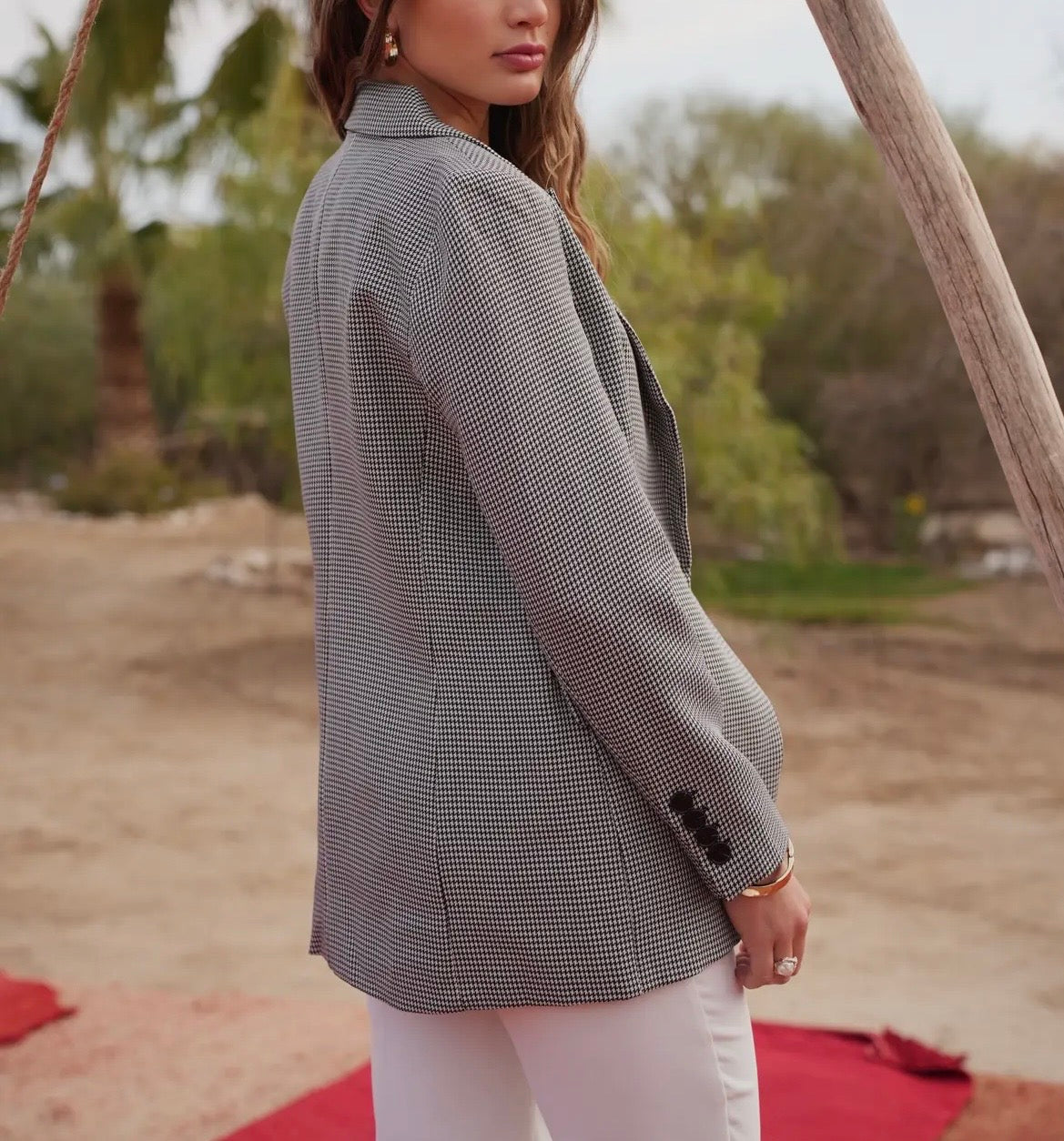 Blazer a cuadros