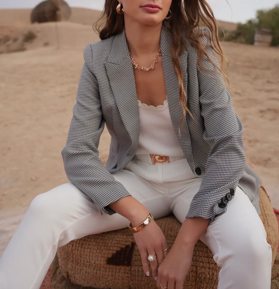 Blazer a cuadros